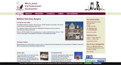 Desktop Screenshot of midlandvetsurgery.co.uk